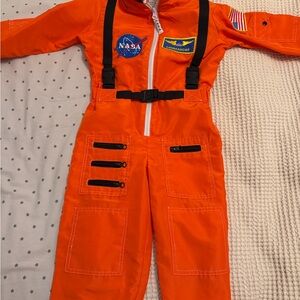 Roma Orange Space Commander Kids Jumpsuit